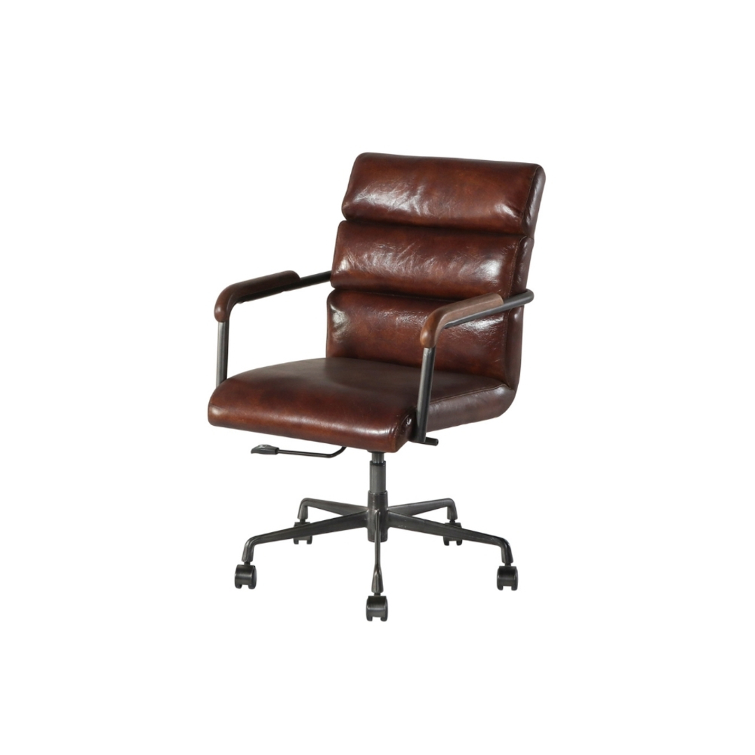 Hagley Vintage Leather Office Chair image 0